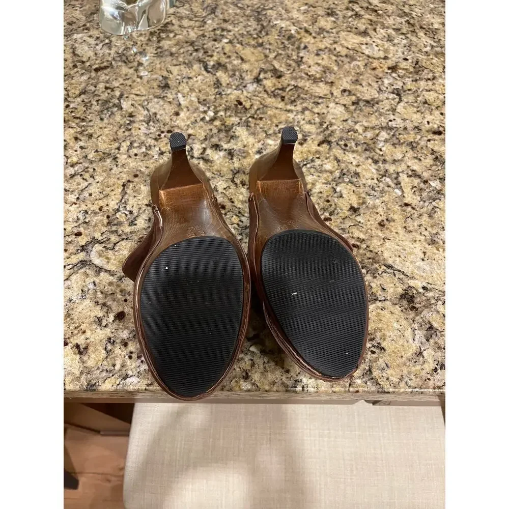 Shoes - clogs WoodHigh heel  Michael Kors chocolate brown suede size 9